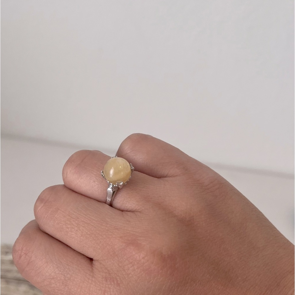 Japanese Ring w/ Stone s4.5-5